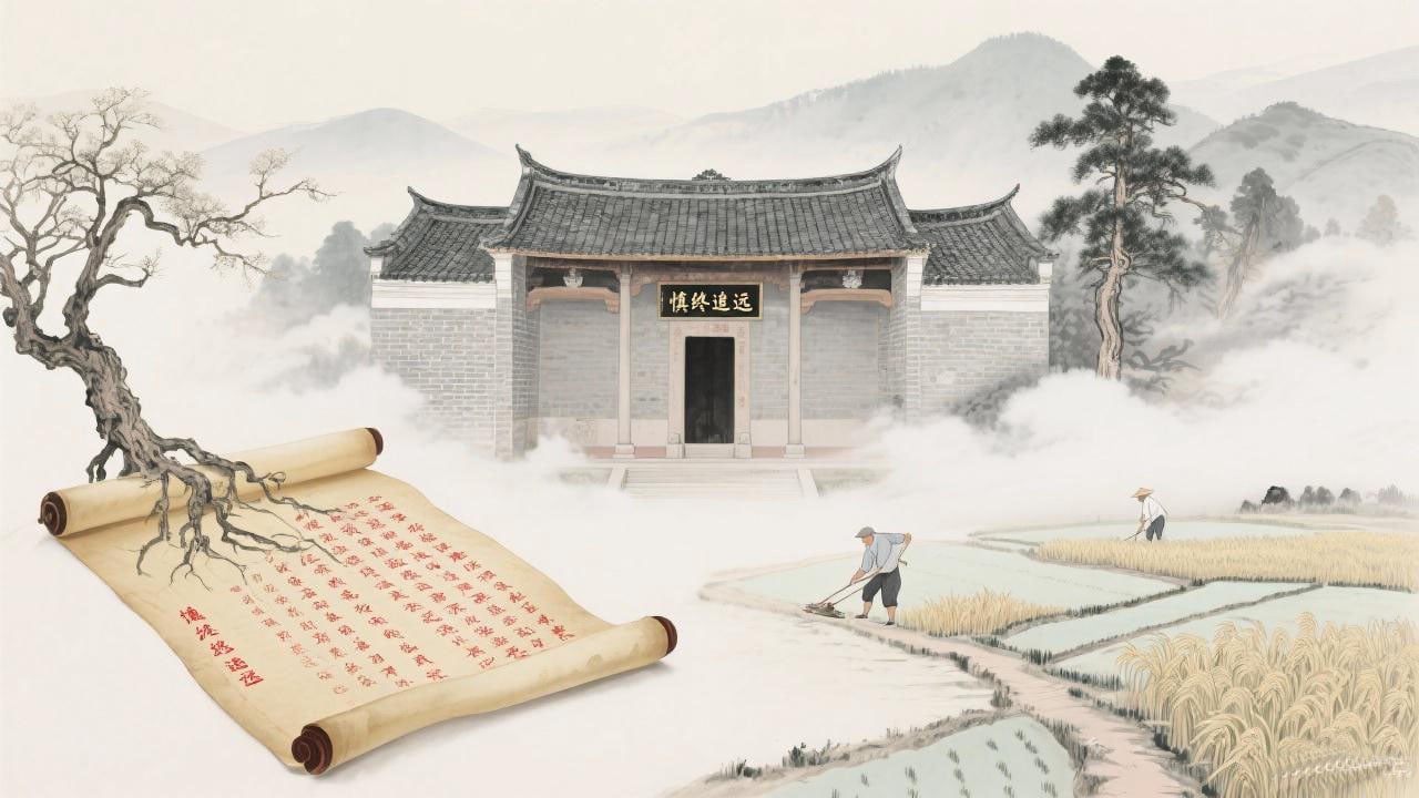 祠堂、族谱与族田